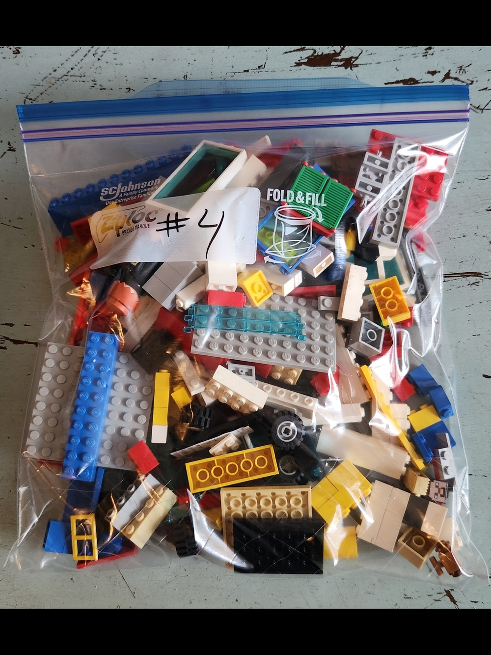 1lb Bag of Assorted Lego Bricks - Multicolor